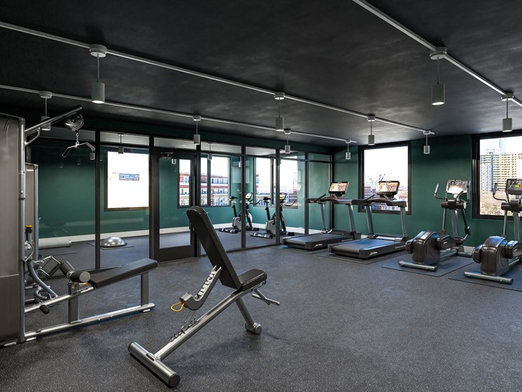 Fitness Center at 23rd Place Apartments, Illinois, 60616